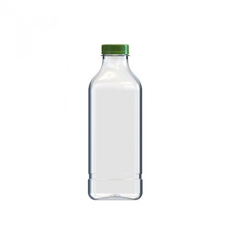 Botella 1 Litro PET Cilindrica (Caixa 64 Unid.)