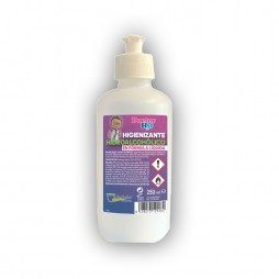 Líquido Limpia Manos HIDROALCOHÓLICO Envase 250 ml. (Caja 10 Unidades)
