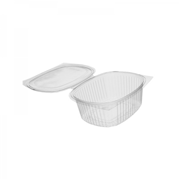 Banheira Bisagra Oval PET 750 ml. (Caixa 400 Unid.)