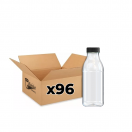 Botella 500cc PET Cilindrica + Tampa - Caixa/Palet