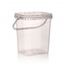 Cubo Rectangular 475R 7,5 Litros (Paquete 32 Unid.)