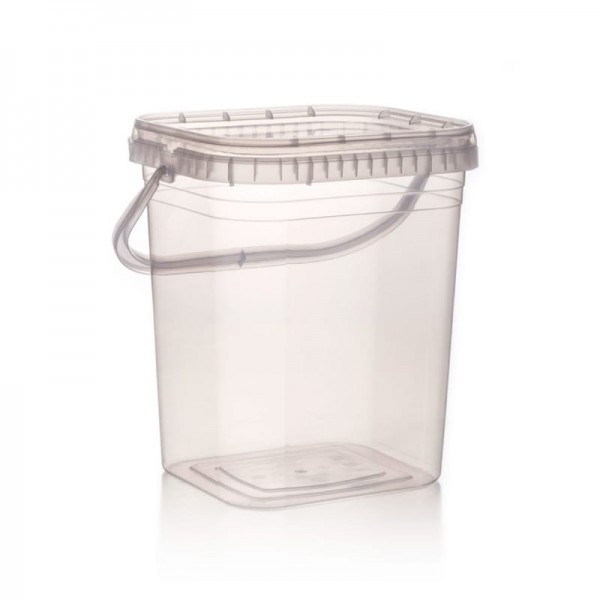 Cubo Rectangular 475R 7,5 Litros (Paquete 32 Unid.)