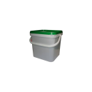 Cubo Rectangular 15 litros (Paq. 12 unds.)