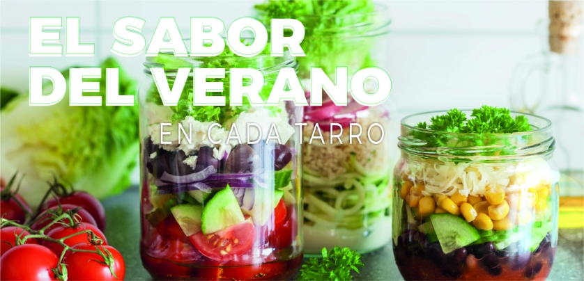 El sabor del verano en cada tarro: Ideas súper refrescantes para tus ensaladas